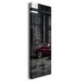Obraz Industrialny Czerwone Auto Retro | Loftowa Dekoracja do Salonu 31291 - miniaturka 2