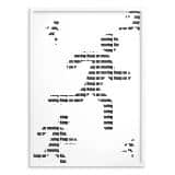 Monochromatyczny Plakat dla biegacza- Keep on moving | Prezent dla sportowca 31185 - miniaturka 2