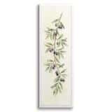 Botaniczny obraz Akwarela Oliwiki | Elegancka dekoracja do jadalni 31266 - miniaturka 1