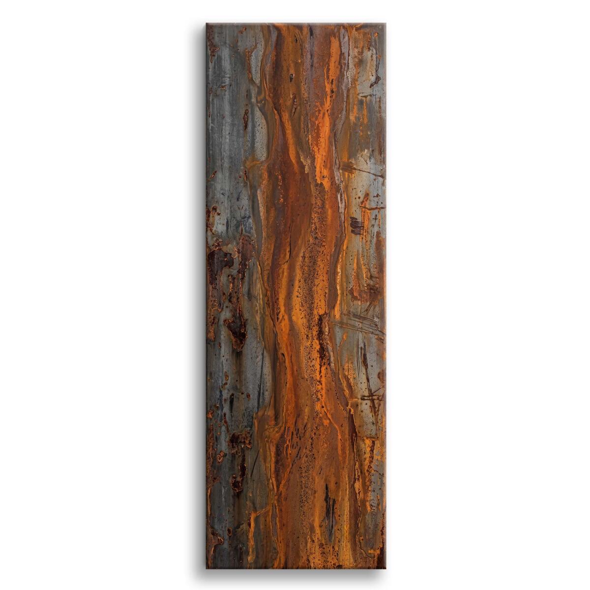 Stylowa dekoracja ścienna- Corten i rdza | Industrialny obraz loft 31305
