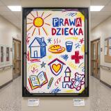 Kolorowy plakat dla dzieci Prawa Dziecka | Rysunkowa dekoracja do szkoły 31147 - miniaturka 4