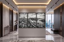 Plakat na ścianę Panorama Singapuru 3 szt. | Loftowa dekoracja do biura 31218 - miniaturka 6