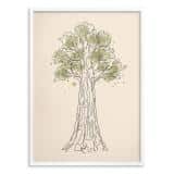 Plakat Drzewo Line Art do Salonu | Obraz w Stylu Japandi Boho 31170 - miniaturka 2