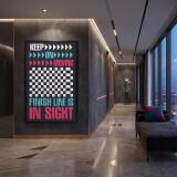 Plakat do domowej siłowni- Keep On Moving | Prezent dla sportowca 31189 - miniaturka 6
