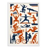 Nowoczesny Plakat dla Sportowca- Aktywny Styl | Motywacyjna Grafika 31183 - miniaturka 3