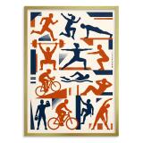 Nowoczesny Plakat dla Sportowca- Aktywny Styl | Motywacyjna Grafika 31183 - miniaturka 2