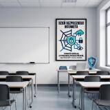 Plakat na Ścianę Cyberbezpieczeństwo- Tarcza i Kłódka | Grafika do Szkół 31143 - miniaturka 6