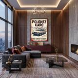 Grafika na ścianę Kultowy Polonez Caro | Retro plakat do biura i garażu 31154 - miniaturka 6