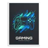 Dekoracja ścienna dla gracza- Gaming Pad | Futurystyczny Plakat na prezent 31196 - miniaturka 2