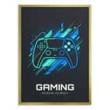 Dekoracja ścienna dla gracza- Gaming Pad | Futurystyczny Plakat na prezent 31196 - miniaturka 3