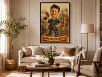 Śmieszny Plakat na 50. Urodziny ze Zdjęcia — Karykatura Majsterkowicza | Prezent na Pięćdziesiątkę 83085 - miniaturka 2