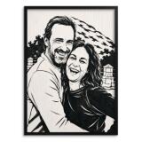 Personalizowany Obraz na Ścianę ze Zdjęcia | Pamiątka Portret w Ramie 31391 - miniaturka 1