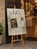Tablica powitalna na 60 urodziny | Plakat ze starego zdjęcia na sześćdziesiątkę dla mężczyzny 39040 - miniaturka 3