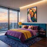 Artystyczny Plakat Personalizowany ze Zdjęcia | Portret Olejny do Salonu 31379 - miniaturka 4