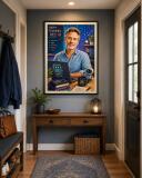 Personalizowany plakat dla nauczyciela informatyki na Dzień Nauczyciela | Portret ze zdjęcia 31470 - miniaturka 4