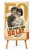 Tablica Powitalna na 50. Rocznicę Ślubu ze Starej Fotografii Ślubnej | Złote Gody w stylu Retro 39014 - miniaturka 4