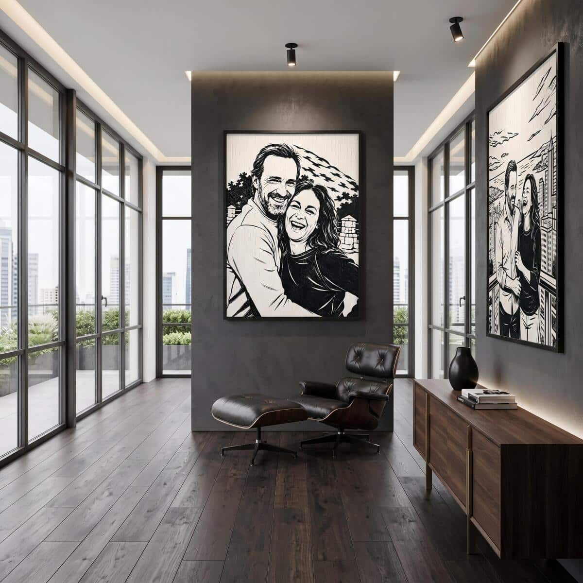 Personalizowany Obraz na Ścianę ze Zdjęcia | Pamiątka Portret w Ramie 31391 - zdjęcie 3
