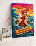 Prezent upominek na 35 rocznicę ślubu (Koralowe Gody) Obraz z Twojego zdjęcia 83022 - miniaturka 2