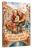 Śmieszny Obraz na 60. Rocznicę Ślubu ze Zdjęcia - Prezent na Diamentowe Gody 83094 - miniaturka 1