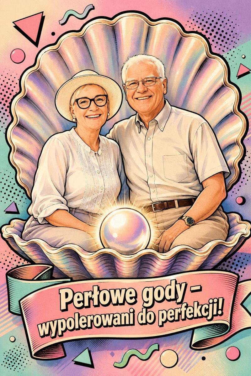 Prezent upominek na 30 rocznicę ślubu (Perłowe Gody) Obraz z Twojego zdjęcia 83023 - zdjęcie 3