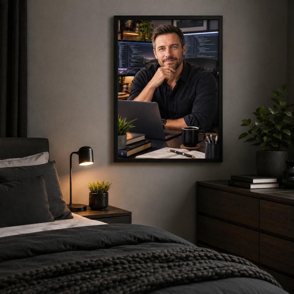 Personalizowany Plakat dla Programisty na Odejście z Pracy | Prezent ze Zdjęcia 31495 - zdjęcie 4