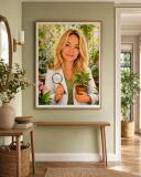 Personalizowany plakat dla nauczyciela biologii na Dzień Nauczyciela | Portret ze zdjęcia 31465 - miniaturka 6