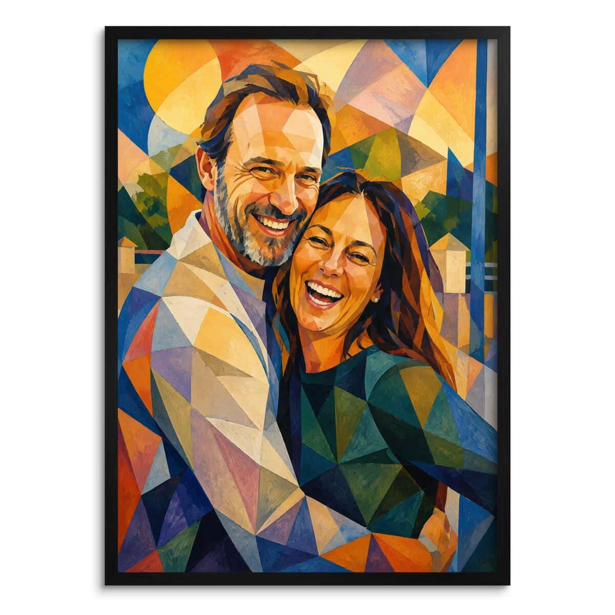 Plakat Artystyczny z Twojego Zdjęcia | Kolorowy Portret na Ścianę 31389