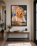 Personalizowany plakat dla nauczyciela chemii na Dzień Nauczyciela | Portret ze zdjęcia 31466 - miniaturka 7