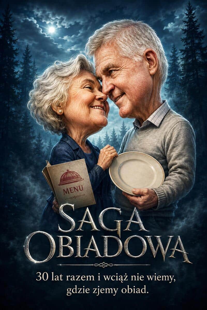 Karykatura z Twojego zdjęcia – Śmieszny portret pary „Saga obiadowa" 83032 - zdjęcie 4