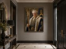 Personalizowany Obraz na Płótnie Król na 70 Urodziny | Portret ze Zdjęcia 31456 - miniaturka 4