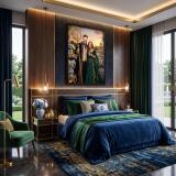 Plakat Królewska 20 Rocznica Ślubu | Portret Para Królewska Porcelanowe Gody 31414 - miniaturka 2