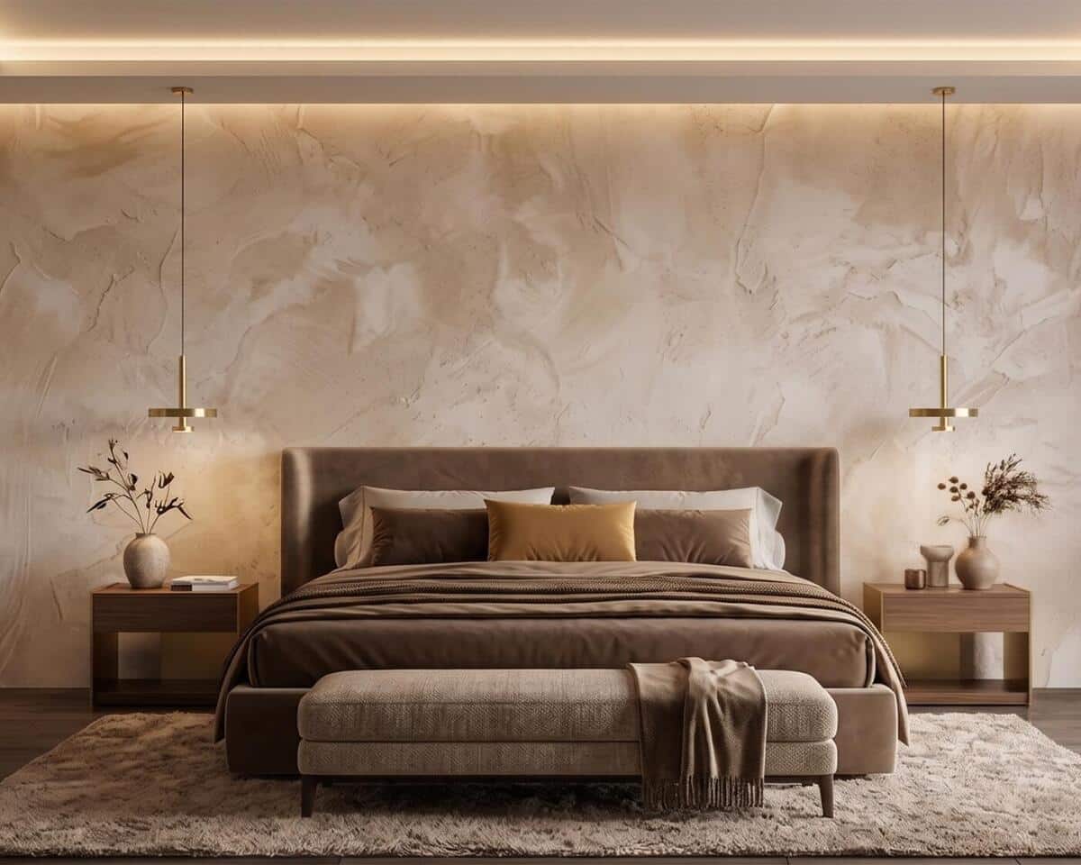 Fototapeta Tynk Strukturalny- Warm Beige | Jasna Dekoracja Ścienna 31253