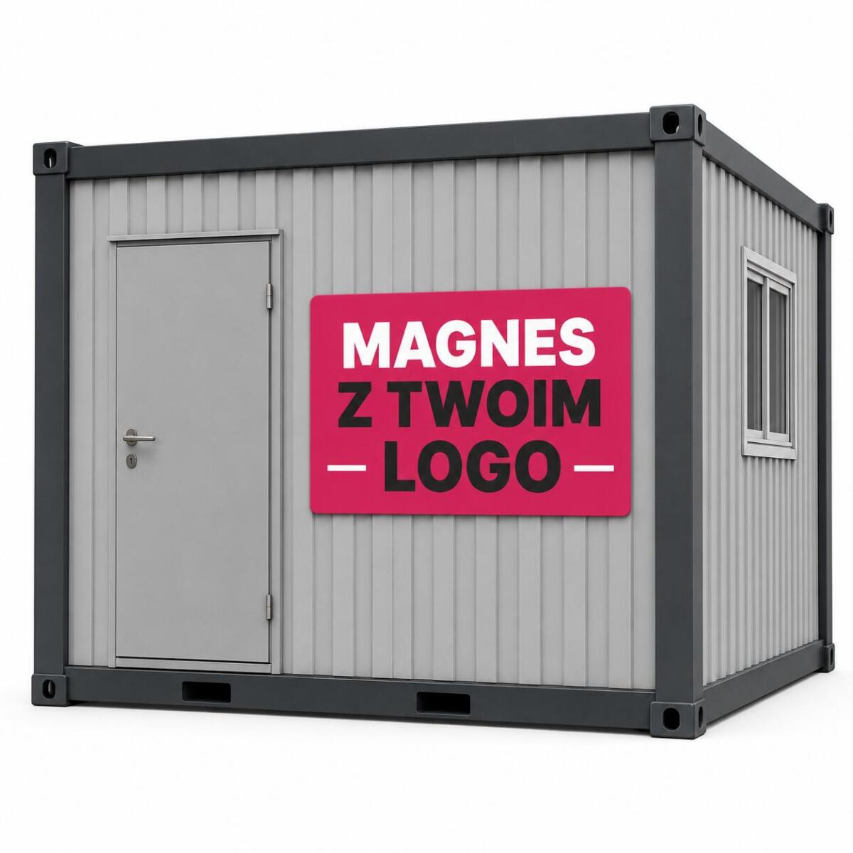 Magnes Reklamowy z Twoim Nadrukiem | Magnes z logo firmy | Reklama Firmowa na bramę - zdjęcie 8