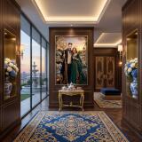 Obraz na Płótnie Królewska 20 Rocznica Ślubu | Portret Para Królewska Porcelanowe Gody 31428 - miniaturka 4