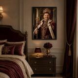 Personalizowany Plakat Król na 40 Urodziny | Portret ze Zdjęcia 31439 - miniaturka 4