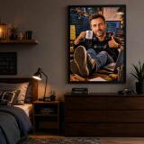 Personalizowany Plakat dla Programisty na Urodziny | Portret ze Zdjęcia 31493 - miniaturka 3