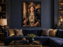 Personalizowany Plakat Król na 30 Urodziny | Portret ze Zdjęcia 31438 - miniaturka 3
