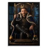 Personalizowany Plakat Król Programowania na Jubileusz | Portret ze Zdjęcia 31494 - miniaturka 1
