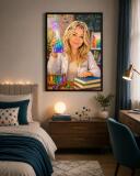 Personalizowany plakat dla nauczyciela chemii na Dzień Nauczyciela | Portret ze zdjęcia 31466 - miniaturka 6