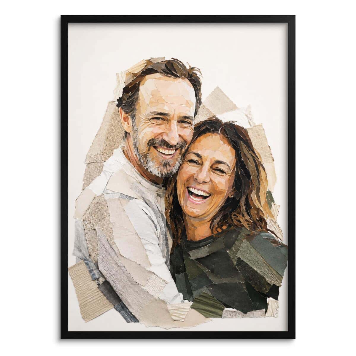 Personalizowany Obraz na ścianę ze zdjęcia | Portret Kolaż na prezent 31380