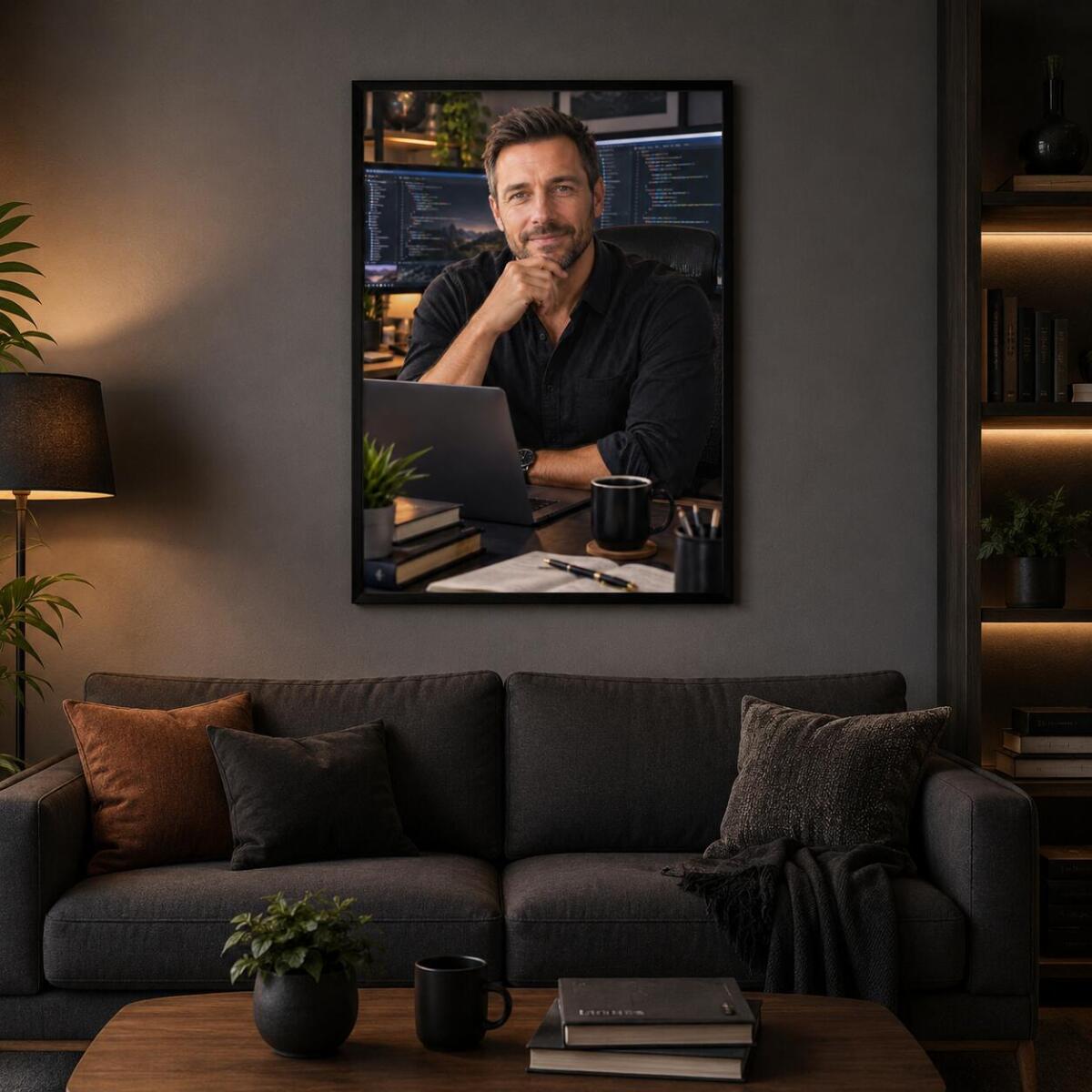 Personalizowany Plakat dla Programisty na Odejście z Pracy | Prezent ze Zdjęcia 31495 - zdjęcie 2