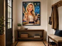 Personalizowany plakat dla nauczyciela matematyki na Dzień Nauczyciela | Portret ze zdjęcia 31476 - miniaturka 8