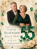 Tablica Powitalna na 55. Rocznicę Ślubu – Szmaragdowe Gody 39012 - miniaturka 5