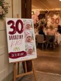 Tablica powitalna na 30 urodziny ze zdjęciem z dzieciństwa | Plakat powitalny dla kobiety 39033 - miniaturka 2