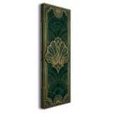 Modern Classic Obraz- Złote Art Deco na Zieleni | Prezent do Domu 31263 - miniaturka 2