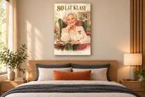 Prezent na 80 urodziny dla kobiety – karykatura ze zdjęcia 80 lat klasy 83128 - miniaturka 2