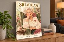 Prezent na 80 urodziny dla kobiety – karykatura ze zdjęcia 80 lat klasy 83128 - miniaturka 3