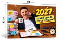 Elegancki prezent Kalendarz od żony dla Mężczyzny ze Zdjęciem i Imieniem 82573 - miniaturka 2