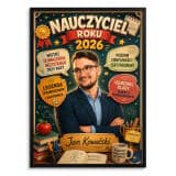 Prezent dla Nauczyciela na Dzień Nauczyciela – Plakat ze Zdjęcia | Wyjątkowa Pamiątka od Uczniów 82469 - miniaturka 1