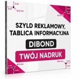 Szyld reklamowy z logo | DIBOND |  Tablica reklamowa firmowa | Trwała reklama zewnętrzna - miniaturka 5